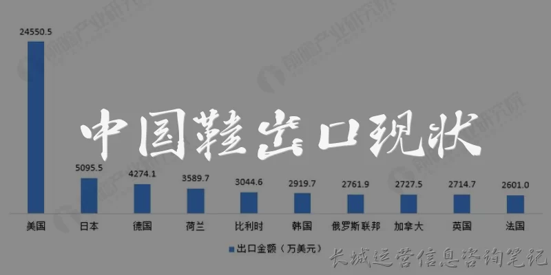 中国鞋出口现状