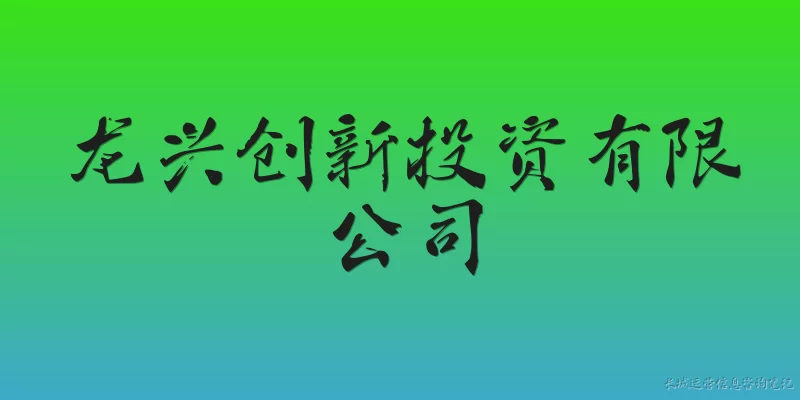 龙兴创新投资有限公司:龙兴创新投资有限公司的注册信息是什么？