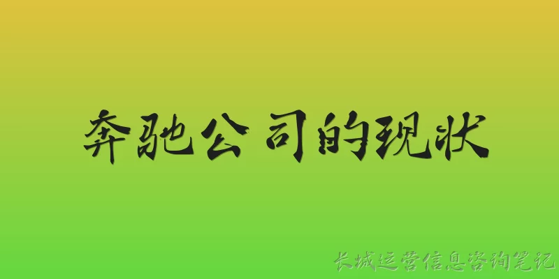 奔驰公司的现状