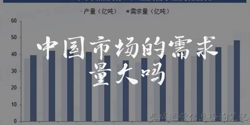 中国市场的需求量大吗